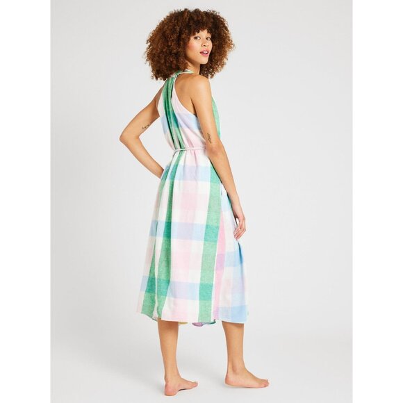 MILLE MARILYN DRESS IN PASTEL PLAID SIZE XS - Picture 3 of 9